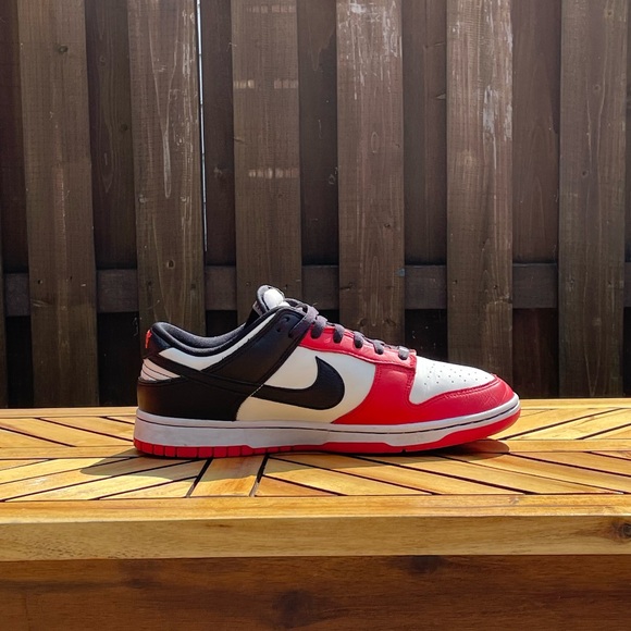 Nike Dunk Low EMB 75th anniversary bulls shoes size 10 men’s - Picture 5 of 14